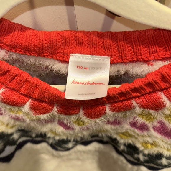 Girls 6-7 (120cm) Hanna Andersson Sweater - Picture 2 of 8